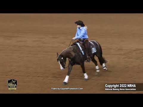 BringNThaHeat - 2022 NRHA Futurity - 1st go - Ridden by Abby Lengel - Scoring a 226!