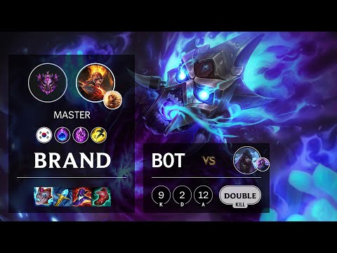 Brand Bot vs Aphelios - KR Master Patch 11.14