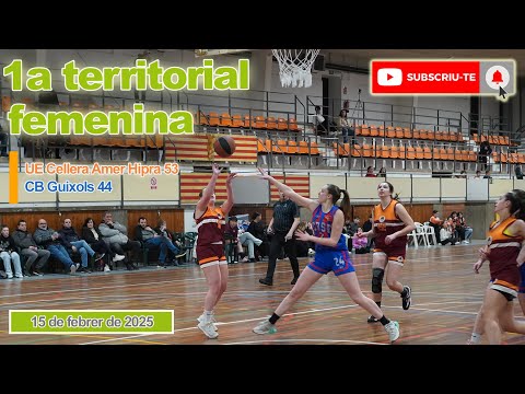 Unió Esportiva Cellera Amer HIPRA 53  -  44 CB Guixols