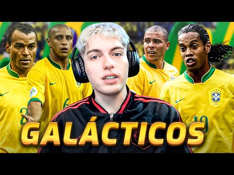 DAVOO XENEIZE REACCIONA A BRASIL GALACTICOS (RONALDO, RONALDINHO, RIVALDO, KAKA,CAFU,ROBERTO CARLOS)