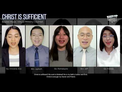 Christ is Sufficient | Baptist Music Virtual Ministry | Quintet