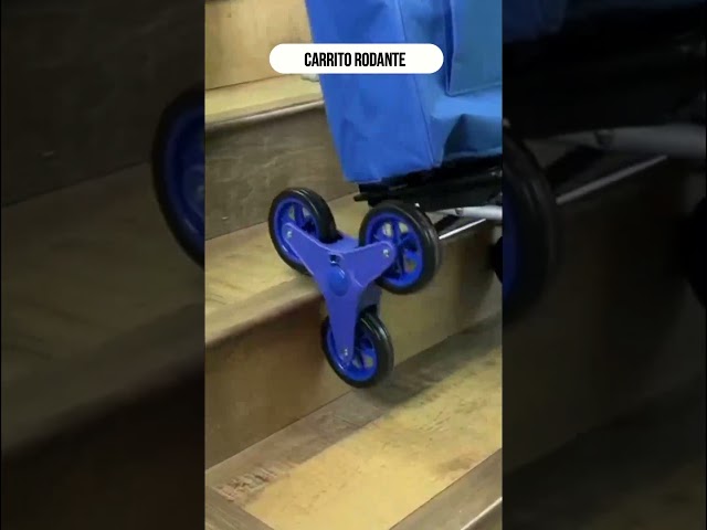 Vídeo relacionado con COIL Carro de escalera, carrito de mano y juguete, hecho a mano de madera, con ruedas giratorias, montaje en casa