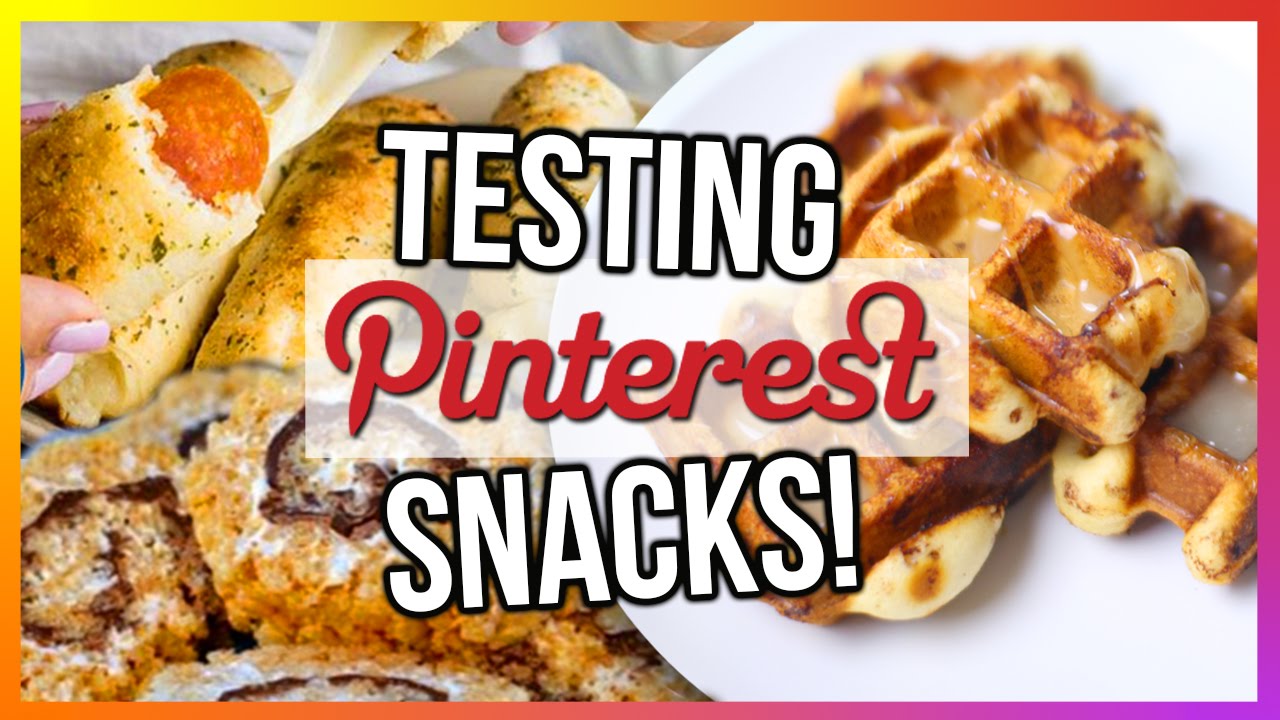 Trying Pinterest Snacks! Cheap & Fun!