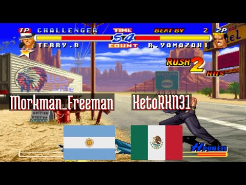 FT5 @rbff2h: Morkman_Freeman (AR) vs KetoRKN31 (MX) [Real Bout Fatal Fury 2 rbff2 Fightcade] Oct 29