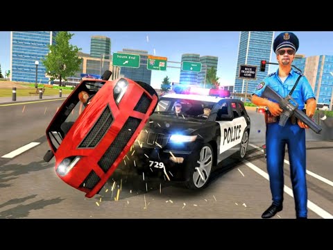 police car Mercedes S63 Driving - Hot pursuit Simulator 3D - Android gameplay