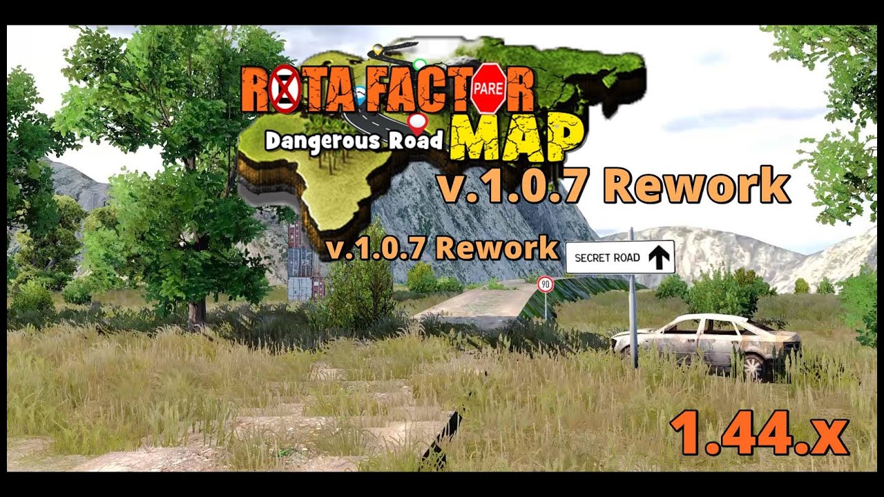 Rota Factor Map Dangerous road 1.0.7 - ETS 2