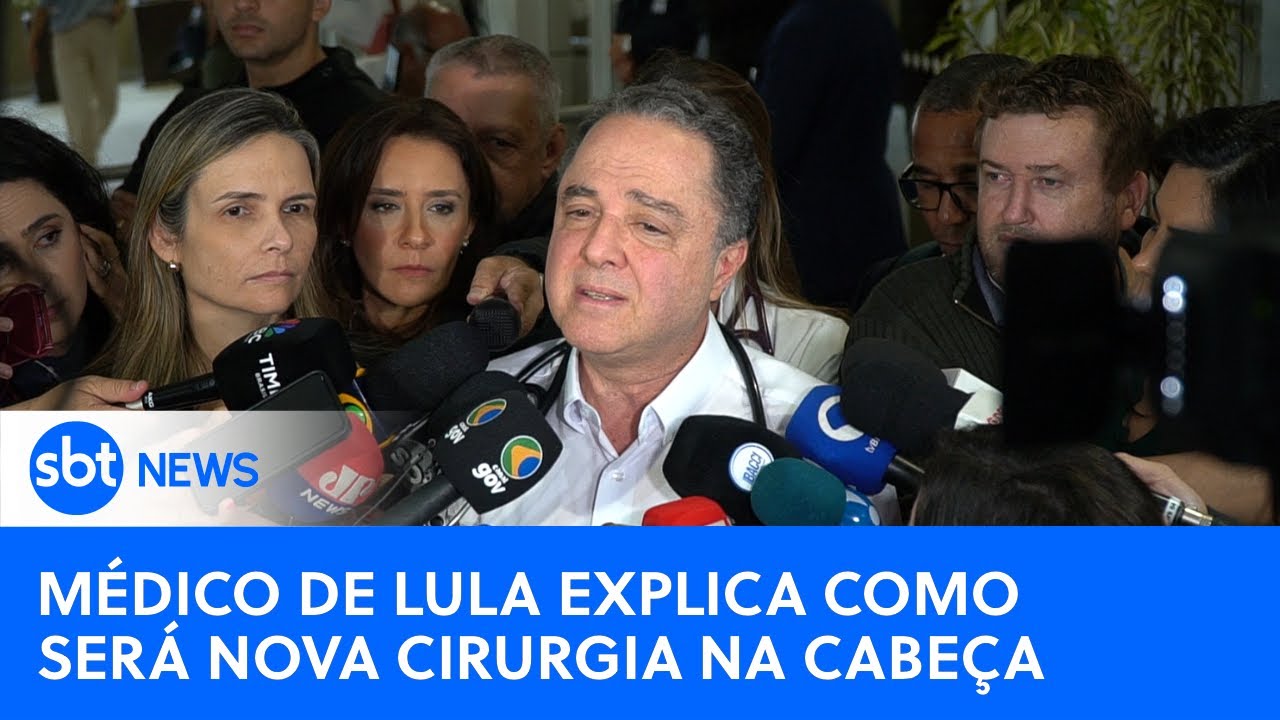 Médico do presidente Lula explica como será a nova cirurgia na cabeça
