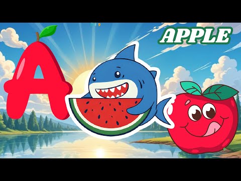 A for apple | phonics song | a for apple b for ball |Phonics Song 2 with TWO Words in 3D - A For Air