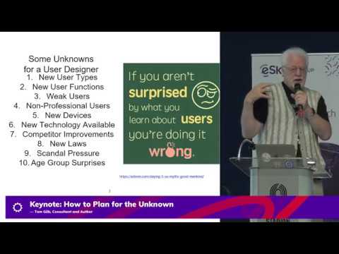 Tom Gilb: How to Plan for the Unknown | WUD Silesia 2018