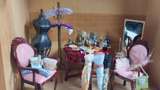 MINI HANGERS and DRESS SHOP ACCESSORIES from Household items -Little Gretchen&#39;s Workshop