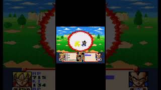 レトロゲームでのベジータの岩盤シーン  ３選（武闘伝2、超サイヤ伝説）#shorts