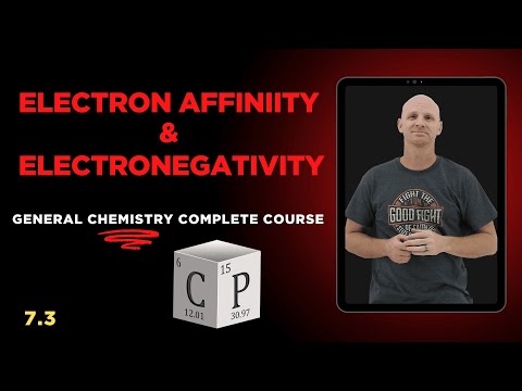 Electron Affinity & Electronegativity | Periodic Trends (7.3) | General Chemistry