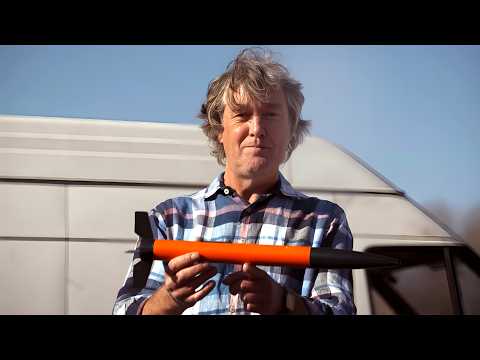 James May Tries To Make An Action Figure Break The Sound Barrier