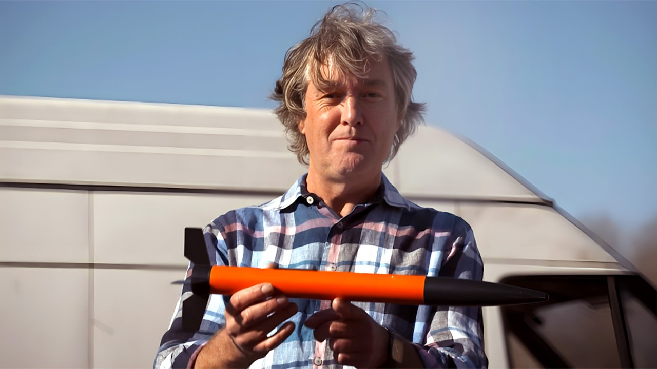 James May Tries To Make An Action Figure Break The Sound Barrier