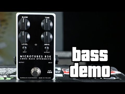 Darkglass Microtubes B3K V2 Bass Demo
