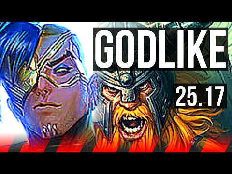 KAYN vs OLAF (TOP) | Godlike | KR Grandmaster | 25.17