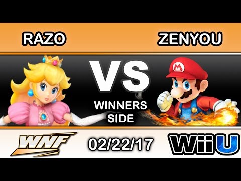 WNF 1.2 - THB | Razo (Peach) Vs. eM | Zenyou (Mario) Winners Side - Smash Wii U