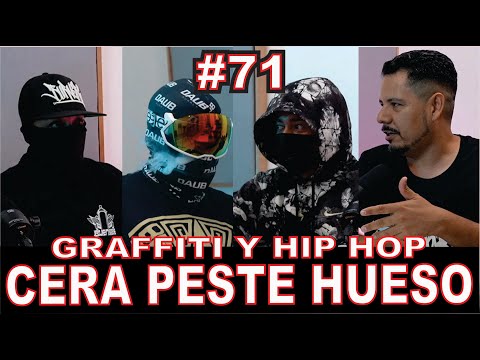 BURNER el podcast 71-Cera, Hueso y peste - de graffiti y hip hop