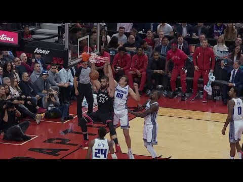 Raptors Highlights: Gasol Dunk - November 6, 2019