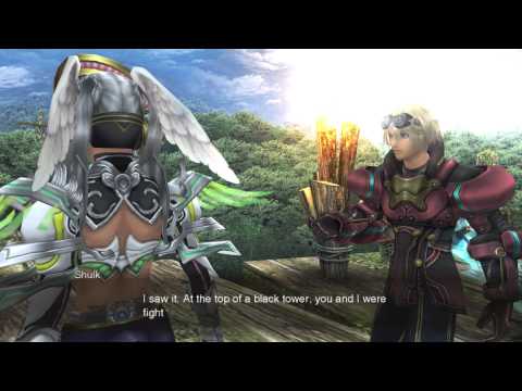(Wii) Xenoblade Chronicles HD Cutscene 053b - Melia's Duty - JAPANESE