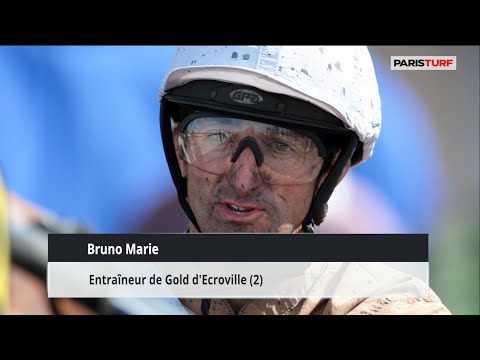 Bruno Marie, entraîneur de Gold d'Ecroville (11/01 à Vincennes)