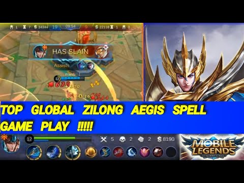 Top Global Zilong AEGIS SPELL Game Play