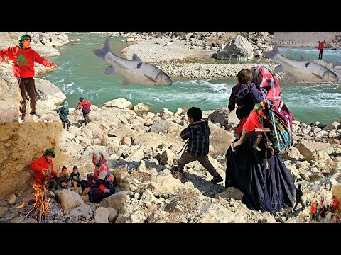 Epic Nomadic Family Adventure in Zagros Mountains | Wild River Fishing & Fire Tea