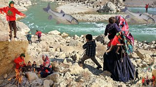 Download lagu Epic Nomadic Family Adventure in Zagros Mountains | Wild River Fishing & Fire Tea mp3