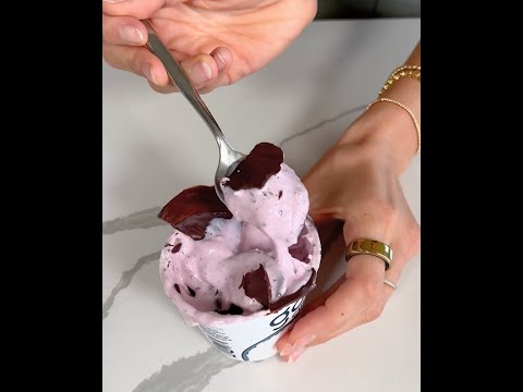 High Protein Cottage Cheese Berry Dessert 🫐🍓