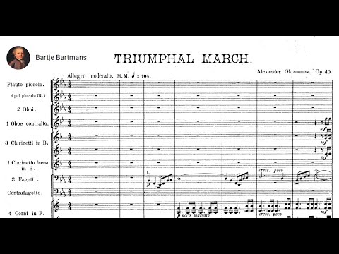 Alexander Glazunov - Triumphal March, Op. 40 (1892)
