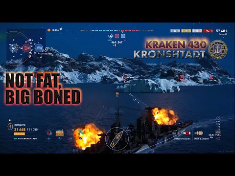 Red Headed Step-Child Kronshtadt Kraken 430 | World of Warships: Legends