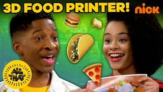 They 3D Printed Their Own Food! | All That