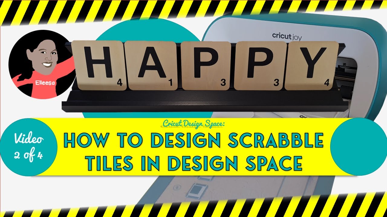 Mastering Cricut Design Space: Using a System Font for a Stunning Scrabble Tile Project! #cricutmade