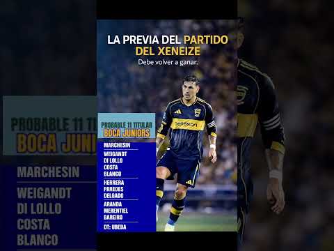 Ya se viene el partido de Boca💙💛⚽⚽