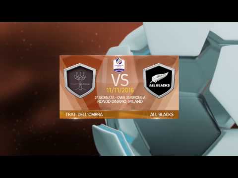 CAMPIOANTO C7 OVER 35 - Trattoria dell'Ombra vs All Blacks