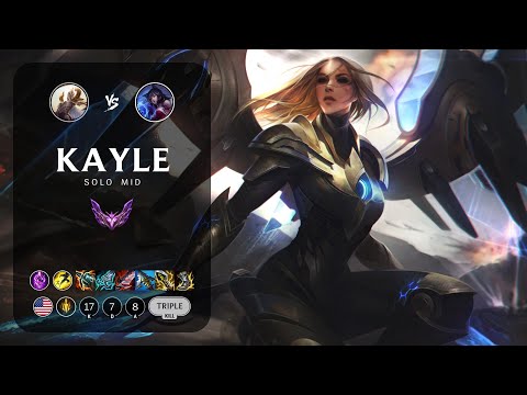 Kayle Mid vs Ahri - NA Master Patch 13.8