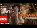 Chandu Champion Satyanaas Lyrical Video Kartik Aaryan Pritam Arijit Singh Nakash Dev Amitabh