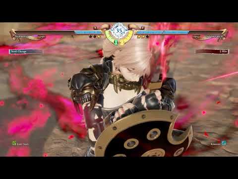 SoulCalibur 6 (Sophitia) Nyawu vs (Zasalamel) Kneesus
