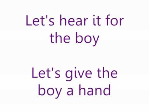 "Let's Hear it For the Boy" from Footloose karaoke/instrumental