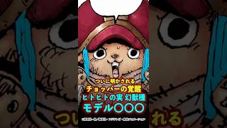 【ワンピース】ついに、明かされるチョッパーの能力！“ヒトヒトの実 幻獣種 モデル〇〇〇” ※最新話ネタバレ注意 #ワンピース #onepiece #考察