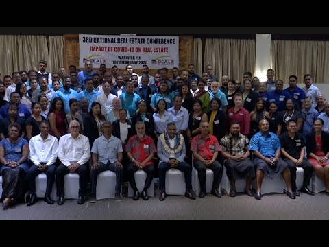 Fijian Minister for Commerce officiates at the REALB Conference for Agents and Salespersons