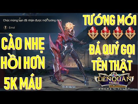 Tướng mới bá đạo nhất Moba Việt thấy ERROL Cánh tay ác ma vào kho báu với sức mạnh này