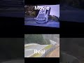 Movie vs real gran turismo crash
