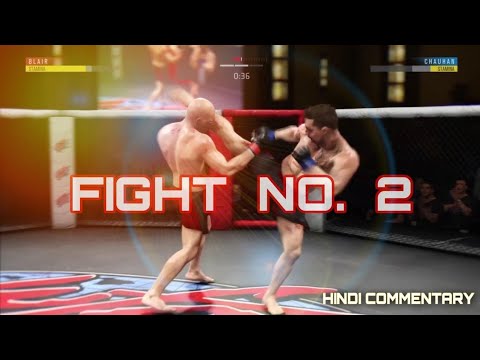 Bheeshm chauhan vs Nicolas Blair easports UFC 3 Career mode  ps4 Fight No.2 1080p 60fps