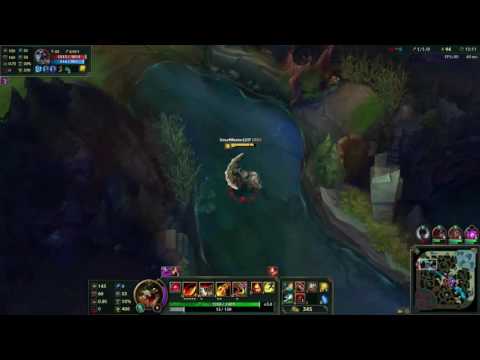 Season 7 Renekton Commentary #1 - Renekton vs Cho'gath - Plat 5(2nd Alt Account)