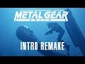 Metal Gear Solid 1998 Intro - Remake 2018 [4K] [UH...