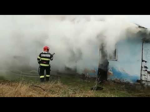 Bărbat 54 ani, găsit mort în incendiu, com. Căldăraru, sat Strâmbeni, 26 dec.2021.