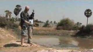 throwing Hand Grenade in Cambodia