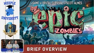 Meeple University - Tiny Epic Zombies video thumbnail
