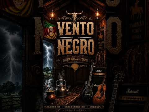 Vento Negro (Power Metal Version) | Cover de Galpão  #músicagaúcha #cancioneirogaúcho #rockgaúcho